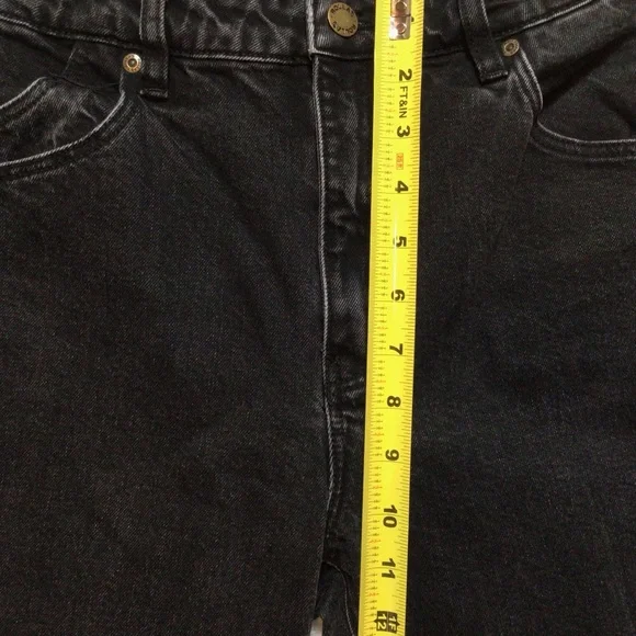 ROLLA’S Original Straight 27 Black Peachy Booty Butt Pockets Sexy Aussie S Petit - Picture 11 of 14